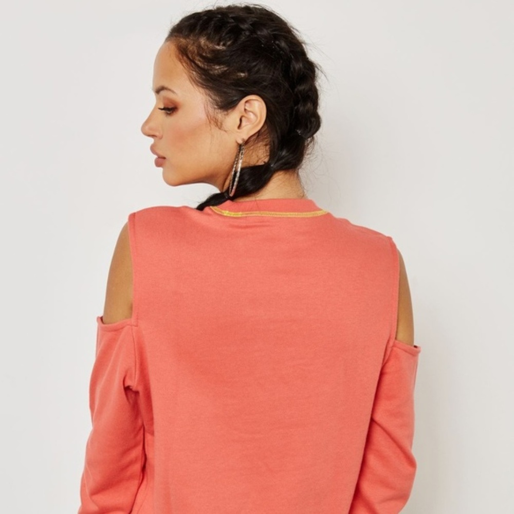 adidas Originals Cut Out Sweater - Picture 2 of 4